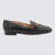 Bally BALLY BLACK LEATHER OBRIEN LOAFERS Black