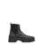 Moncler Moncler Larue Leather Chelsea Boots BLACK