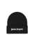 Palm Angels PALM ANGELS RIBBED KNIT BEANIE BLACK