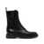 Tory Burch TORY BURCH Double T leather combat boots Black
