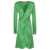 NOUVELLE/SILK95FIVE Nouvelle/Silk95Five Short Silk Dress Green