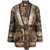 PIERRE-LOUIS MASCIA PIERRE-LOUIS MASCIA Silk blend kimono jacket Brown