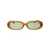 LINDA FARROW Linda Farrow SUNGLASSES 12 HONEY YELLOW GOLD GREEN