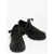 Diesel Solid Color D-Hiko Low-Top Hiking Sneakers Black