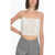 OSEREE Laced O-Lover Bustier Top White