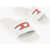 Diesel Rubbersa-Mayemi Sliders With Embossed Logo White
