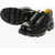 Diesel Patnt Leather D-Hammer Mock Strap Sneakers Black