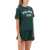 SPORTY RICH Wellness Club Cropped T-Shirt FOREST