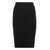 Saint Laurent Saint Laurent Stretch Pencil Skirt Black