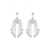 Magda Butrym Dangle Earrings With Crystals SILVER