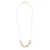 forte_forte FORTE_FORTE SCULPTURE COLLIER WITH CRYSTALS ACCESSORIES GREY