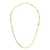 HATTON LABS HATTON LABS 18KT GOLD PLATED CHAIN NECKLACE GREY