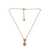 Versace Versace Fashion Metal Necklace With Rhinestones Accessories GREY