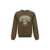 MAISON KITSUNÉ Maison Kitsuné Campus Fox Printed Cotton Sweatshirt BROWN