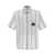 ETRO Etro Logo Embroidery Striped Shirt BLUE