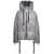 KhrisJoy Grey 'Puff Khris Iconic' Oversized Down Jacket With Hood In Polyester Woman GREY