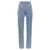 MUGLER Mugler 'Zipped Spiral' Jeans BLUE