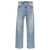 GCDS Gcds Printed Jeans BLUE