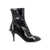 Stella McCartney STELLA MCCARTNEY Ryder Lacquered Stiletto Ankle Boots BLACK