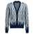 AMIRI Amiri 'Argyle' Cardigan BLUE