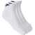 Joma Ankle 3PPK Socks White