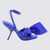 Salvatore Ferragamo Salvatore Ferragamo Electric Blue Satin Helena Pumps BLUE