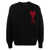 AMI Paris AMI Paris Ami De Coeur Wool Sweater Black