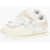 Diesel Low Top S-Pendhio Lc Sneakers With Perforated Details And Ve White