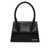 JACQUEMUS Jacquemus Le Grand Chiquito Leather Handbag Black