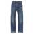 MOTHER Mother 'The Scrapper Cuff Ankle Fray' Jeans BLUE