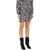Isabel Marant Angelica Viscose Mini Skirt BLACK WHITE