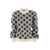 Marni MARNI Brushed Mohair sweater with polka dots WHITE/BLACK