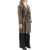 Ganni Snake-Effect Faux Leather Trench Coat SNAKE STARFISH