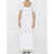 Ganni Cotton Poplin Maxi Dress WHITE