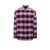 Givenchy Givenchy Multicolour Pink Cotton And Virgin Wool Blend Check Shirt MULTI PINK