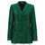 LE TWINS Le Twins 'Como' Double-Breasted Blazer GREEN