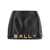 Bally Bally Leather Mini Skirt Black