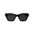 Saint Laurent Saint Laurent Eyewear Sunglasses 001 BLACK BLACK BLACK