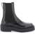 Valentino Garavani Rockstud M-Way Leather Beatle Boots NERO