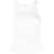 R13 R13 Front Slit Tank Clothing WHITE