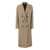 Brunello Cucinelli Brunello Cucinelli Double-Breasted Coat In Cashmere Cloth BROWN