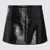 COURRÈGES Courrèges Black Vynil Heritage Mini Skirt Black