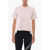 Stella McCartney Jersey Sweater With Asymmetric Hem Pink