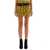 UNRAVEL PROJECT Yellow Python Leather Skirt YELLOW