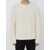 AMI Paris Ivory jumper with patch IVORY