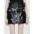 Balmain Patent Leather Miniskirt Black