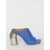 Off-White Spring heel mules BLUE