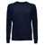 Hosio Hosio Wool Knitwear. BLUE