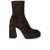 Elena Iachi ELENA IACHI ZELDA BROWN HEELED ANKLE BOOT Brown