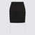 GIUSEPPE DI MORABITO Giuseppe Di Morabito Black Stretch Ruffled Mini Skirt BLACK